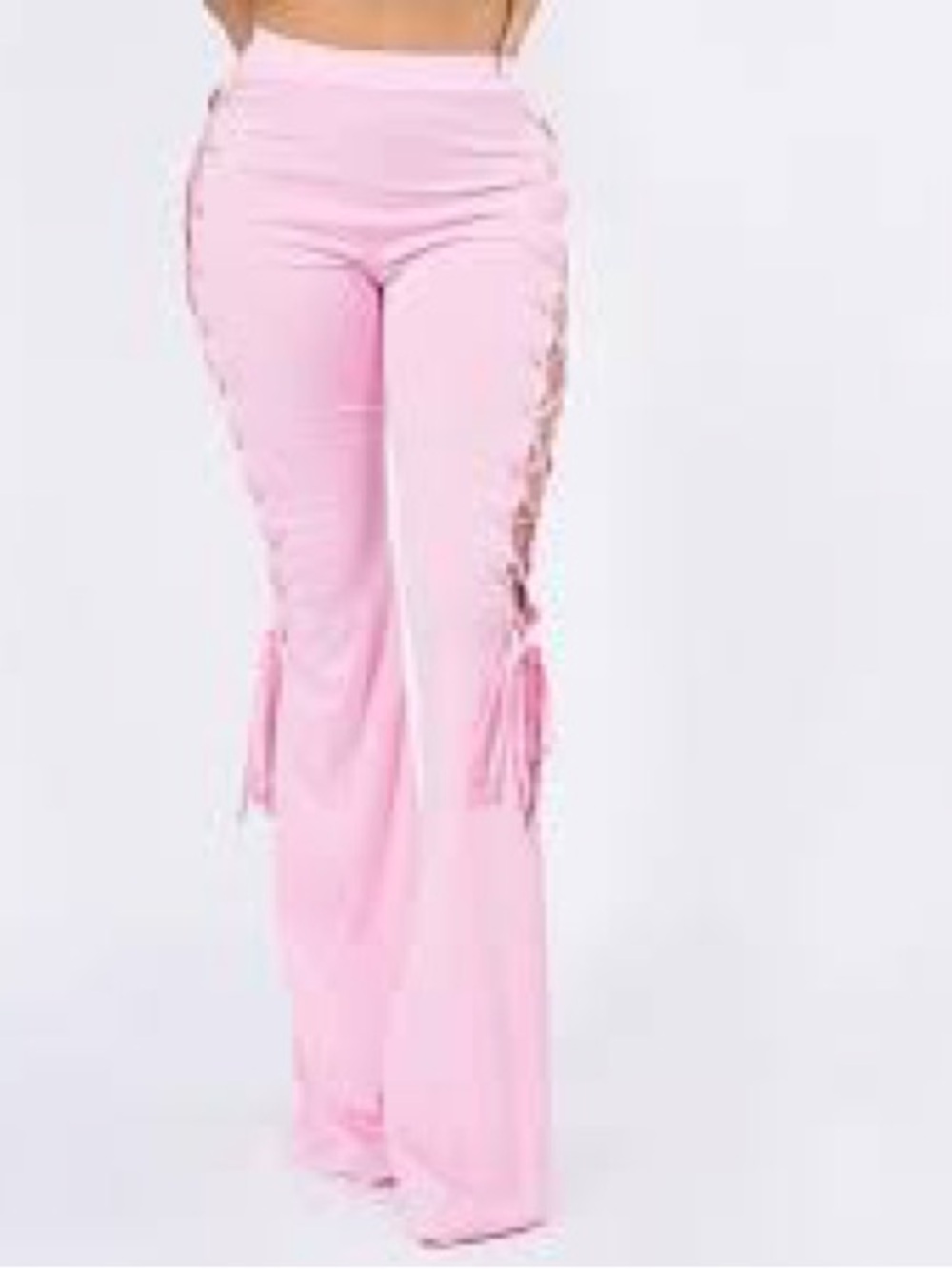 ‼️NWT‼️Dolls Kill X Kaylee Kollection Blush Friends To The End Flare Pants Large